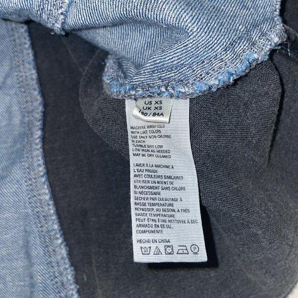 Free People We the Free Sz XS Denim - Picture 16 of 16